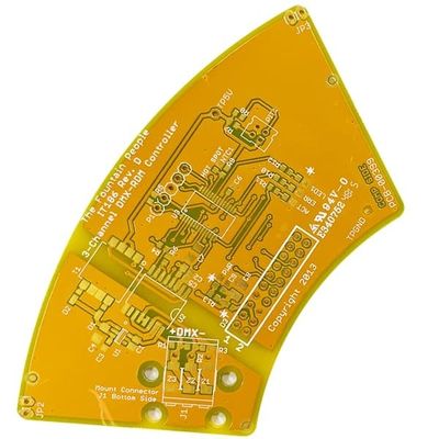 Bom preço 2 branco amarelo rápido rígido do PWB 1.6mm 1oz Soldermask da volta da camada on-line