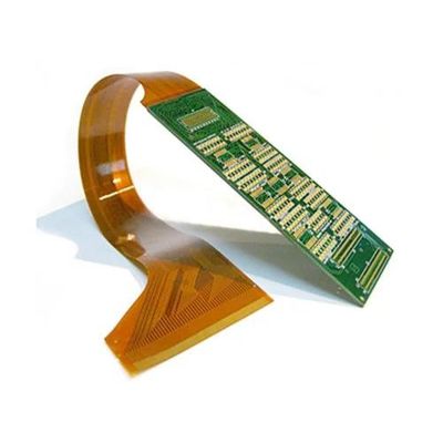 Bom preço Indústria PCB 0,15 mm Placa de circuito rígido flexível EING com material PI e cobertura on-line