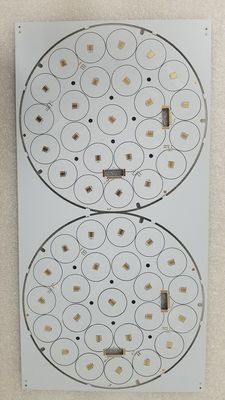 Bom preço 1L placa de circuito de alumínio 1OZ 1,6mm Soldermask Branco para produto LED inteligente on-line