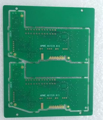 Bom preço 1.6mm espessura do painel Quick Turn Amostra de PCB com imersão de ouro e ouro Finger Superficie Finish Solder Mask Negro on-line